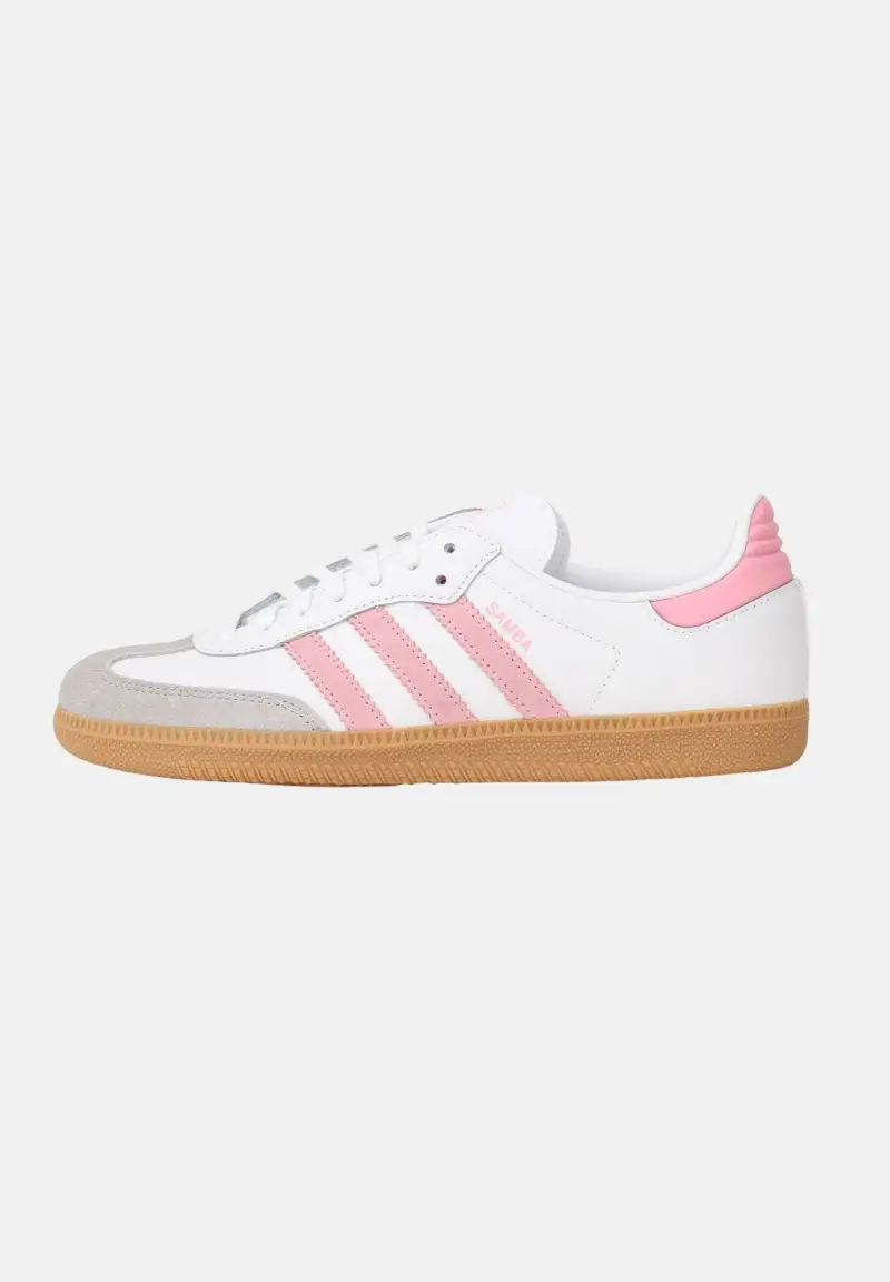 adidas Originals Sneakers Samba OG bianche e rosa da donna