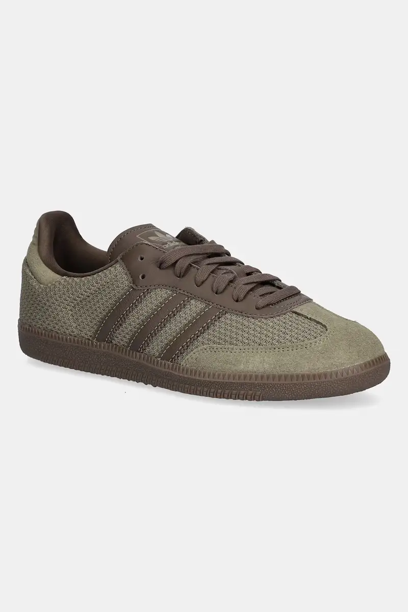 adidas Originals sneakers Samba OG uomo colore verde JR0885