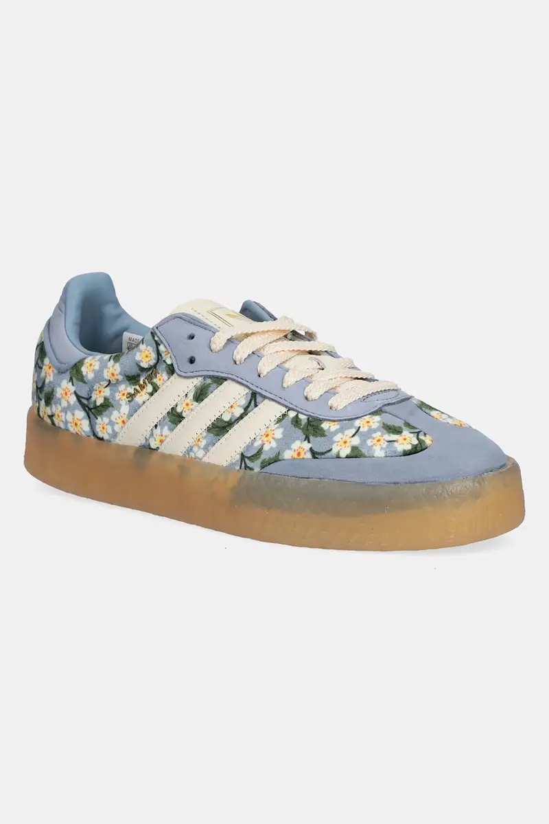 adidas Originals sneakers Sambae donna colore blu JQ6046