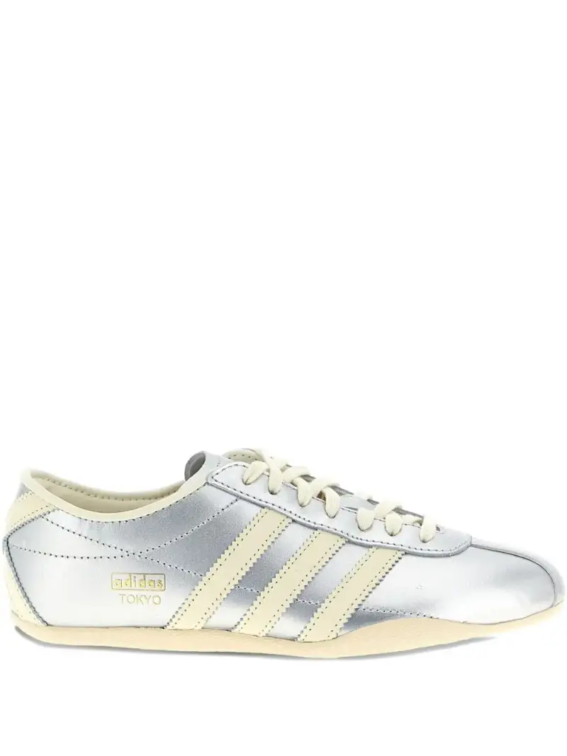 adidas Originals Sneakers Tokyo Argento in pelle