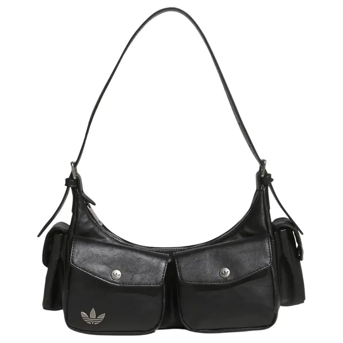 Originals Stile Retro Design Poliuretano Borsa a Mano a Spalla Borse Donna Nero KW4748 Black