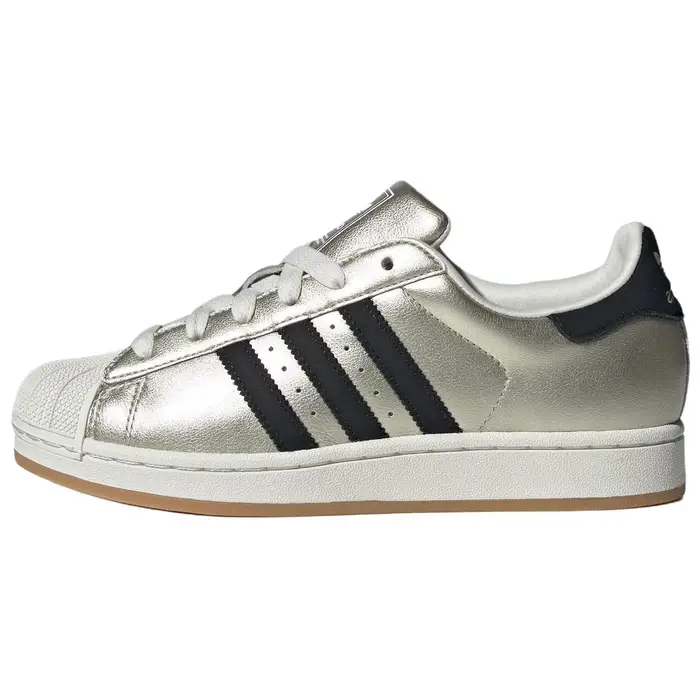 Originals Superstar 2 Pelle Classiche Comode Resistenti Scarpe da Skate Basse Sneakers Donna Marrone Nero HQ2691 44