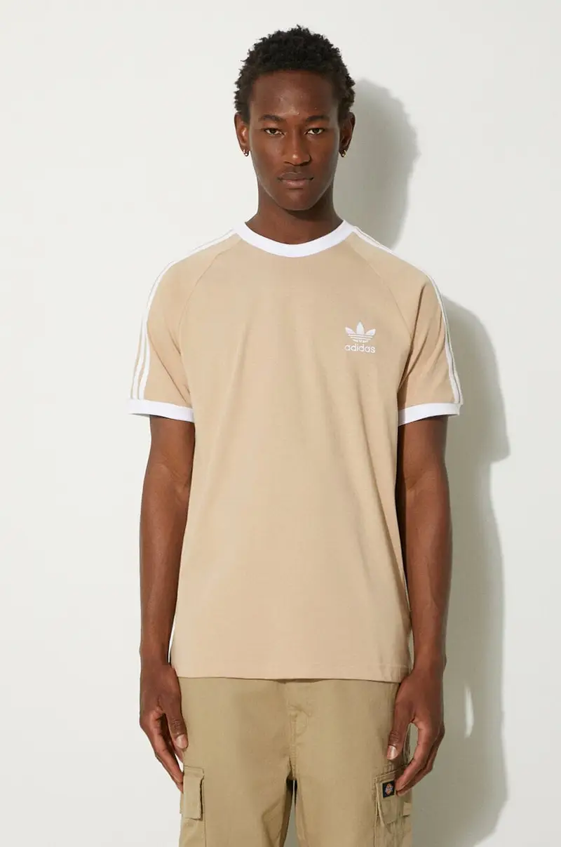 adidas Originals T-shirt Uomo Beige 2242594