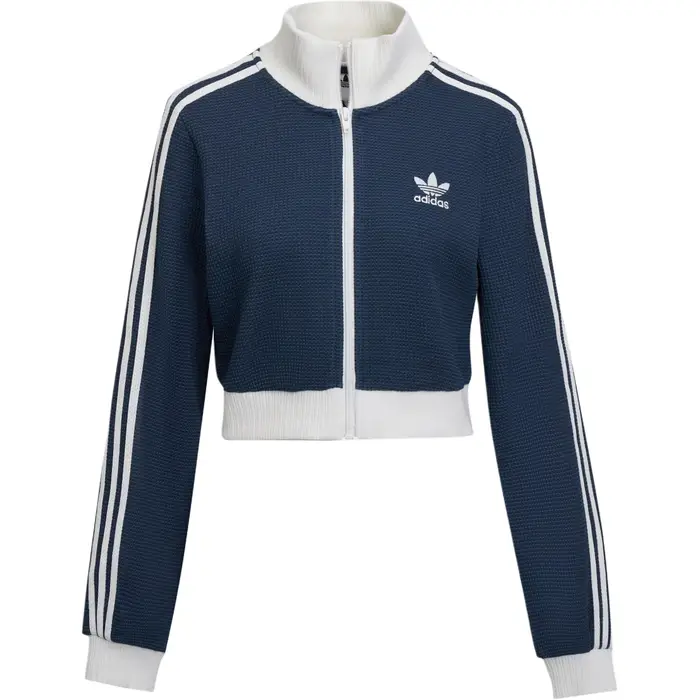 Originals Top da tuta corto con logo vintage vestibilità slim maniche lunghe giacca donna KC2646 XS