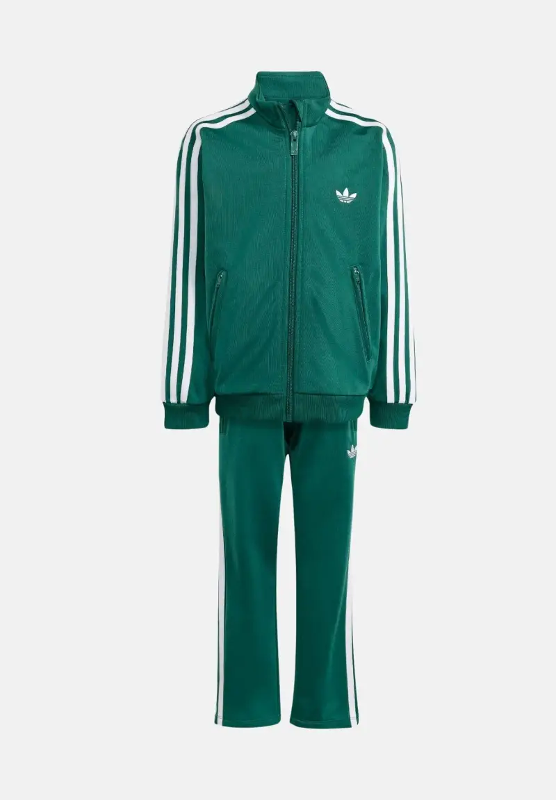 adidas Originals Tuta FIREBIRD verde per bambino e bambina