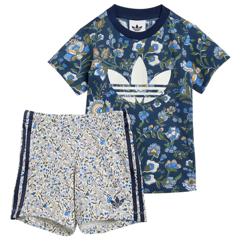 Adidas Originals X Liberty London unisex Tute da ginnastica - Blu - Jersey di cotone - Foot Locker Blue
