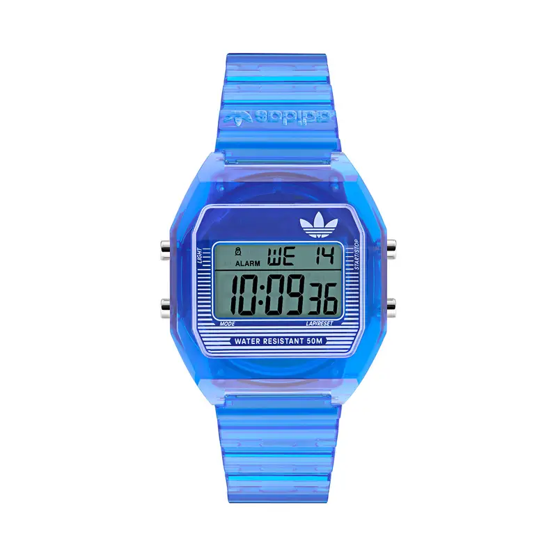 adidas Orologio AO Street Digital Two Crystal AOST25537 Blu