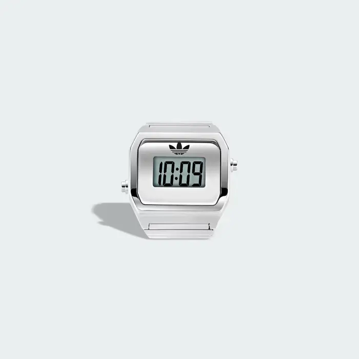 Adidas Orologio digitale Two Ring SST Silver Metallic
