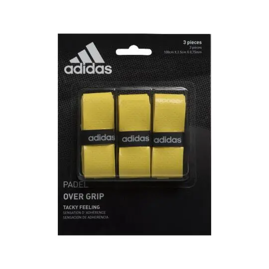 Overgrip Set 3 Pezzi Giallo | Adidas Nero