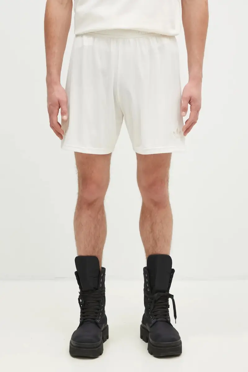 Adidas pantaloncini Anniversary Shorts uomo colore beige IT2744