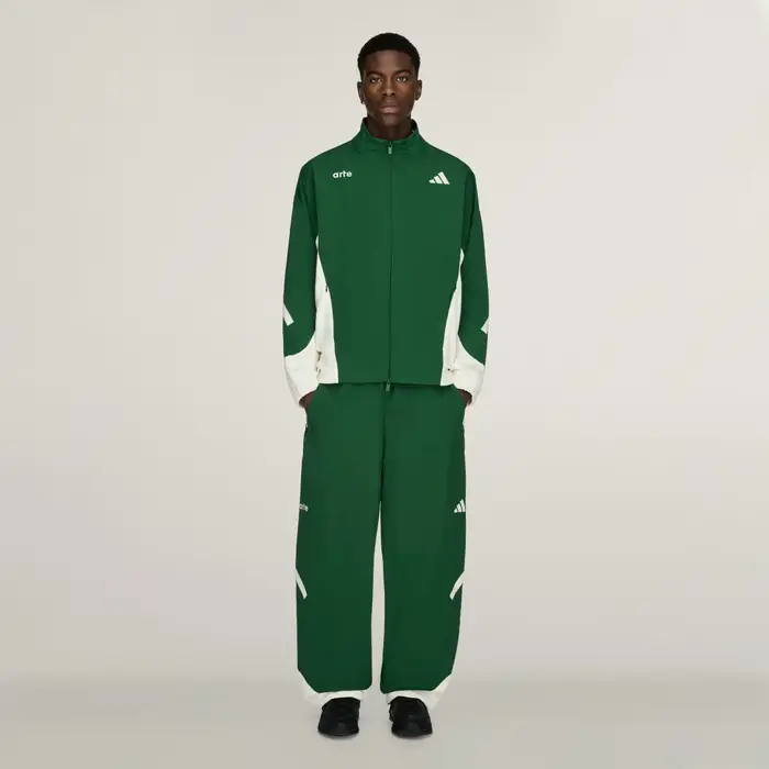 Adidas Pantalone da allenamento in materiali misti x arte antwerp Z N E Amazon Green
