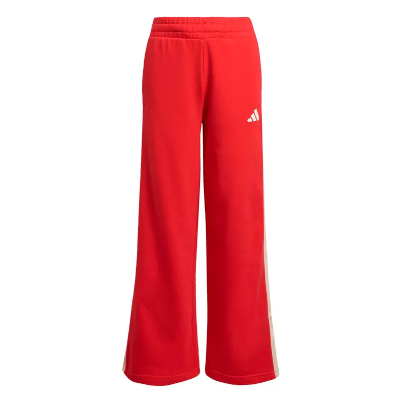 Adidas Pantaloni a gamba larga per ragazza Stadium Rouge