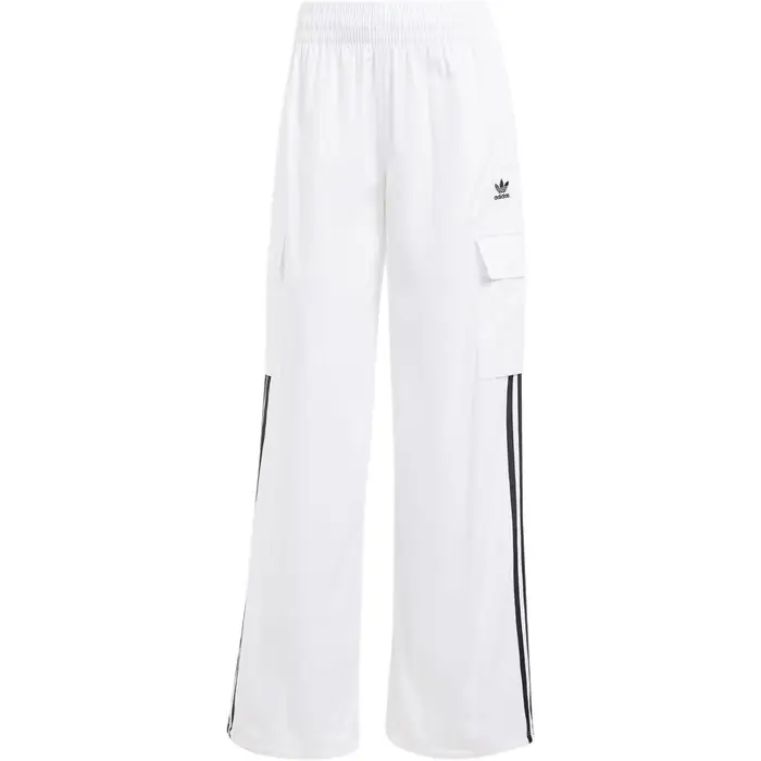 Pantaloni Cargo Adidas Originals con Tre Strisce Donna Pantaloni Fondo Bianco JH3176 S