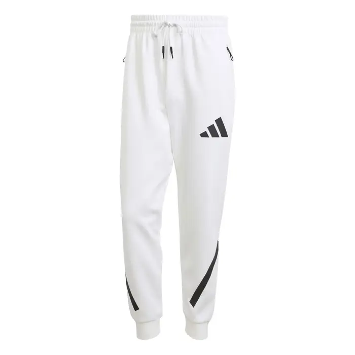 Adidas Pantaloni Con Polsino Bianco Uomo