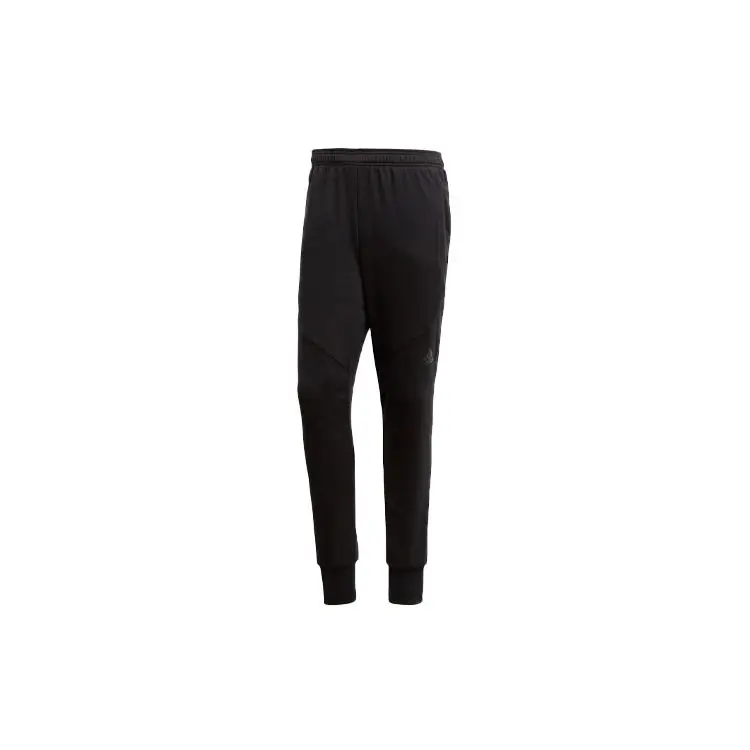 Adidas Pantaloni da Allenamento con Tasca Frontale con Cerniera Uomo Pantaloni Nero CG1508