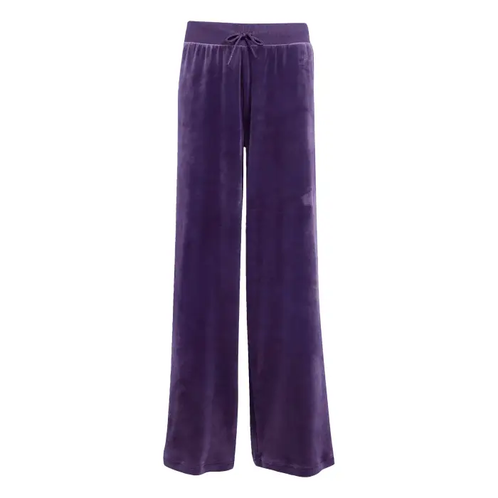 Adidas Pantaloni da jogging a gamba larga per ragazza Essentials Holiday Violet