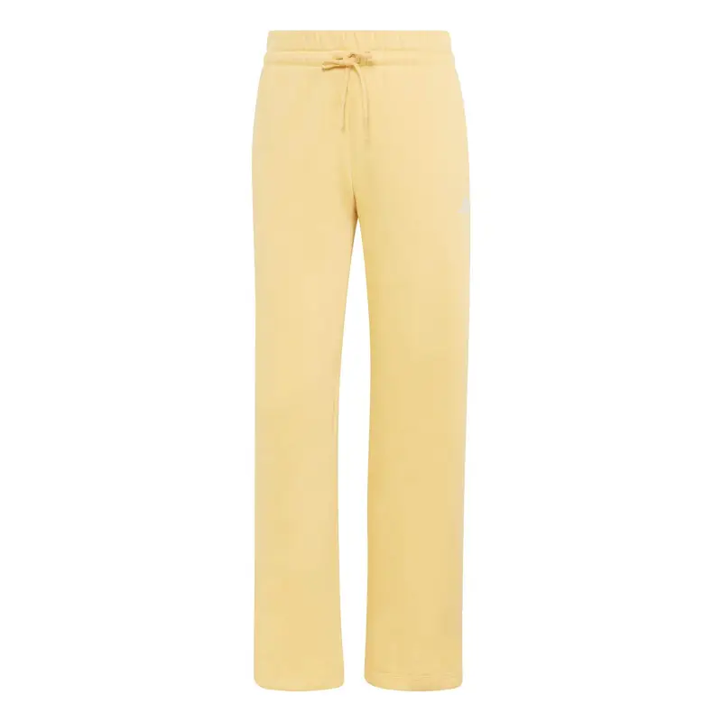 Adidas Pantaloni da jogging con orlo aperto donna Essentials Small Logo Feel Cozy Orange