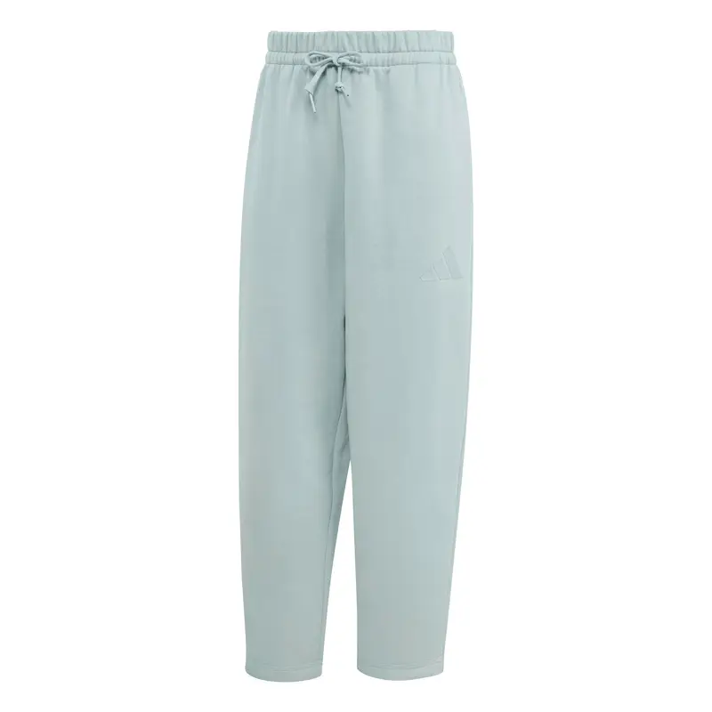 Adidas Pantaloni da jogging donna Essentials Contemporary Logo Fleece Barrel Vert