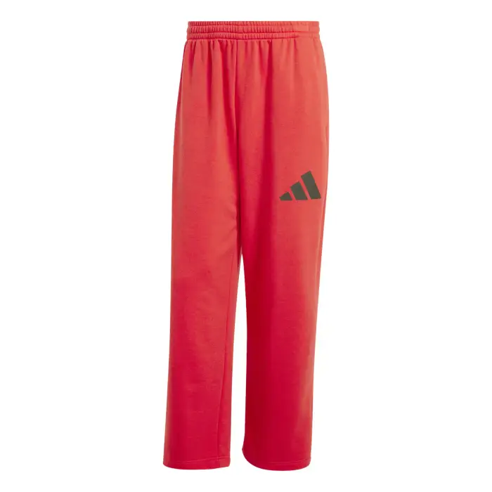 Pantaloni da jogging larghi adidas 3-Stripes Essentials Rouge
