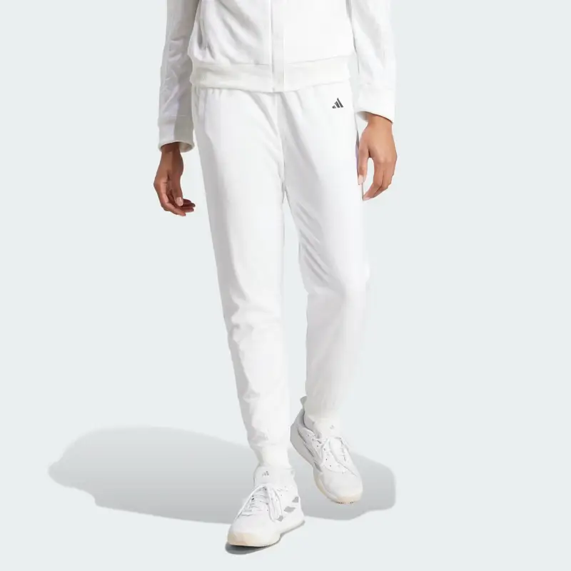 Adidas Pantaloni da tennis Walk-On White