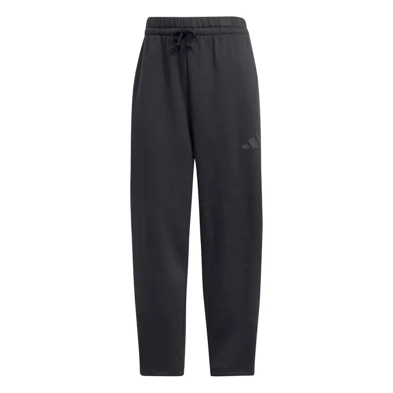 Adidas Pantaloni fitness dlla Tuta da donna Essentials Contemporary Logo Fleece Barrel Noir