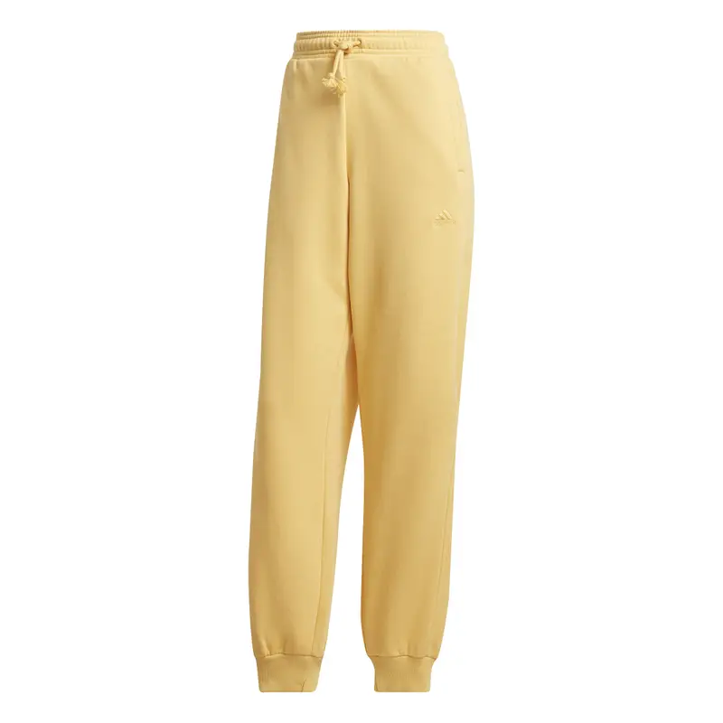Adidas Pantaloni sportivi larghi in pile da donna All Szn Jaune