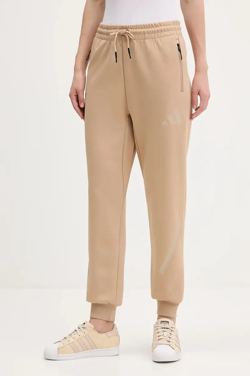 Adidas pantaloni tuta x Z.N.E donna colore verde JW7739