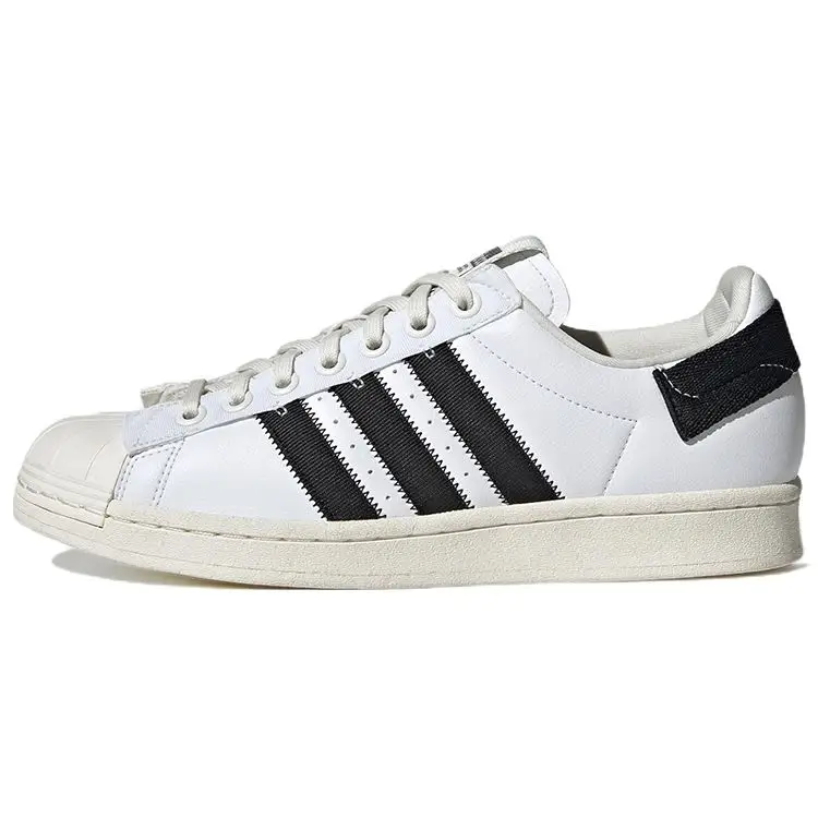 Adidas Parley x Superstar Bianco Nuvola Sneakers Unisex Bianco Sporco Bianco Tinta GV7615 42⅔