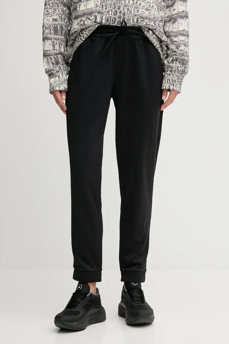 adidas performance pantaloni da allenamento WORKOUT ESSENTIALS donna colore nero JW2697