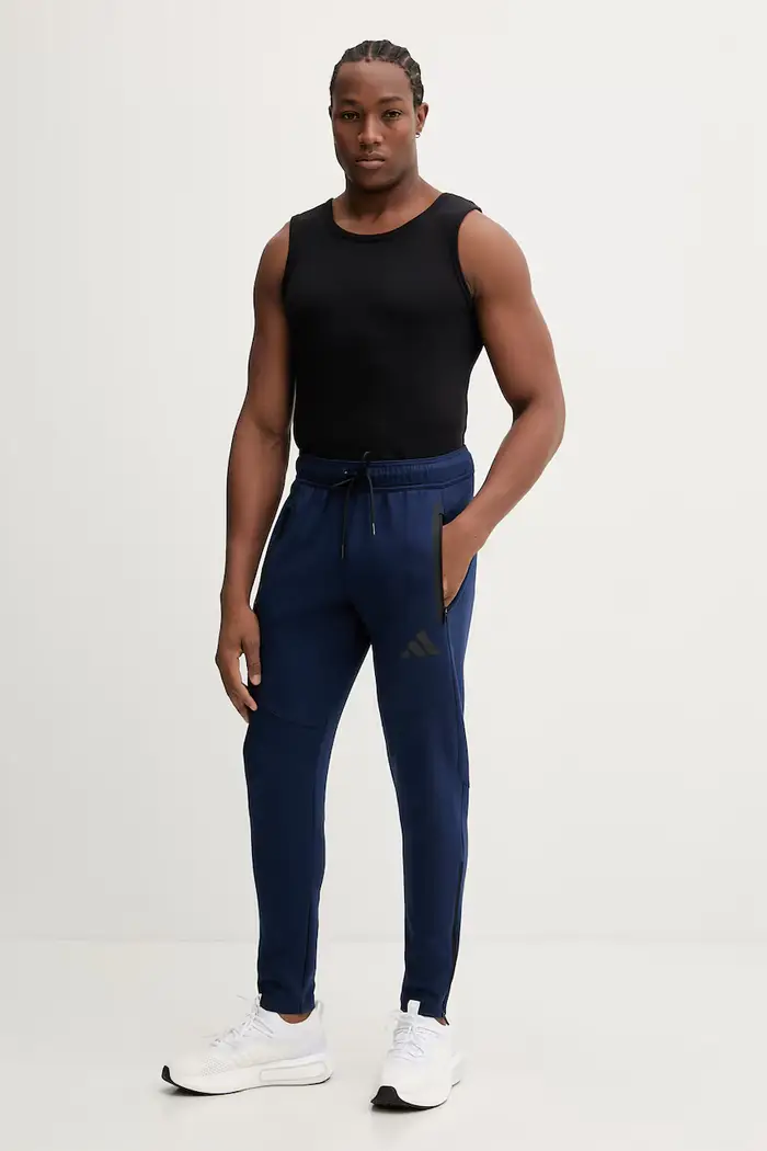 adidas performance pantaloni sportivi Blu navy