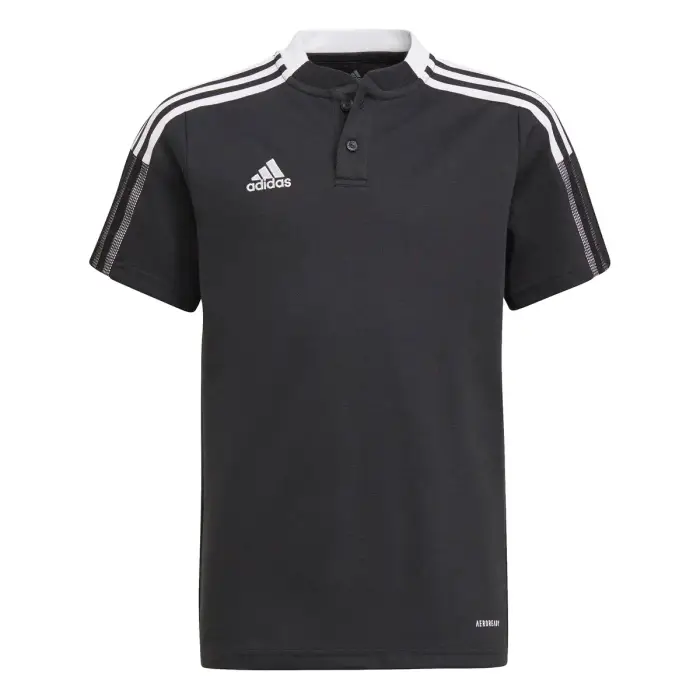 Polo per bambini adidas Tiro 21 Noir