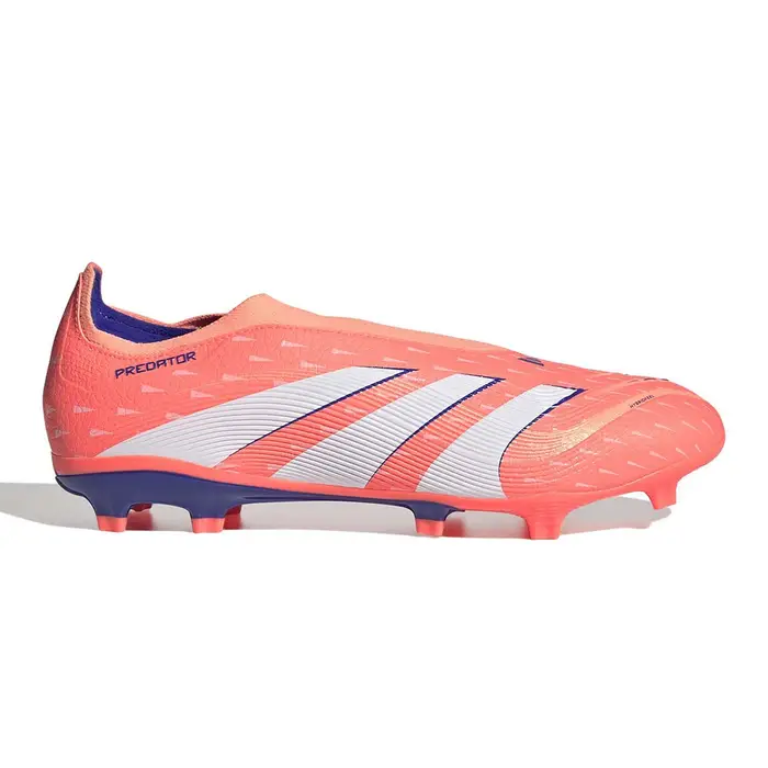 Adidas Predator League Fg Mg Arancio Bianco Blu - Scarpe Da Calcio Uomo EUR / UK