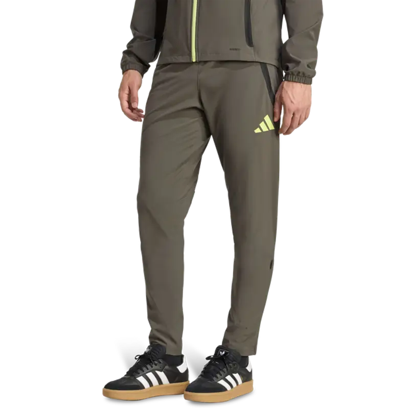 Adidas Real Madrid male Pantaloni - Grigio - Poly Woven - Foot Locker