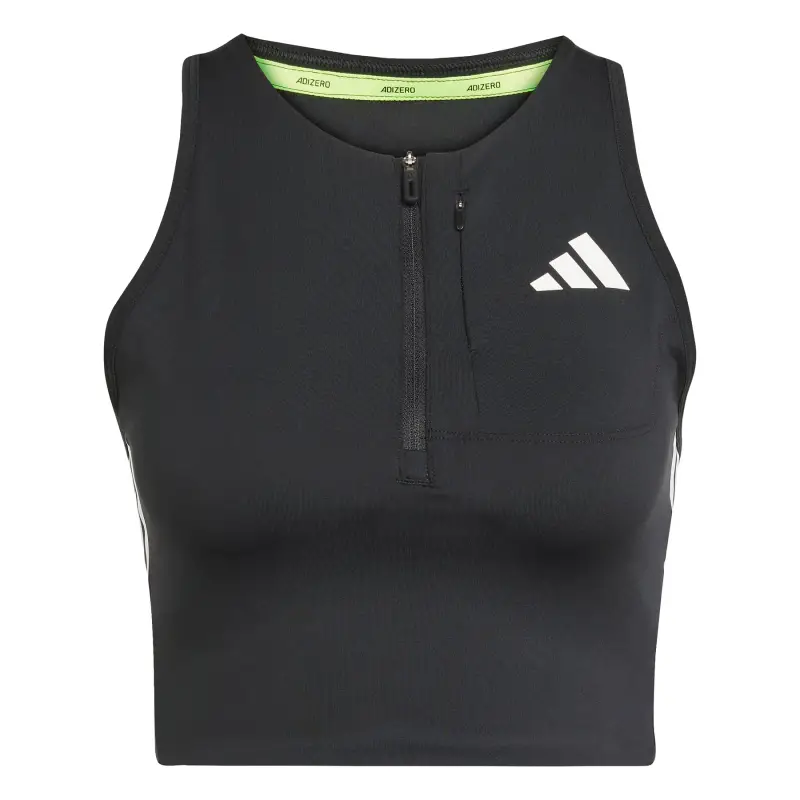 Adidas Reggiseno sportivo Adizero Gel Pocket Noir