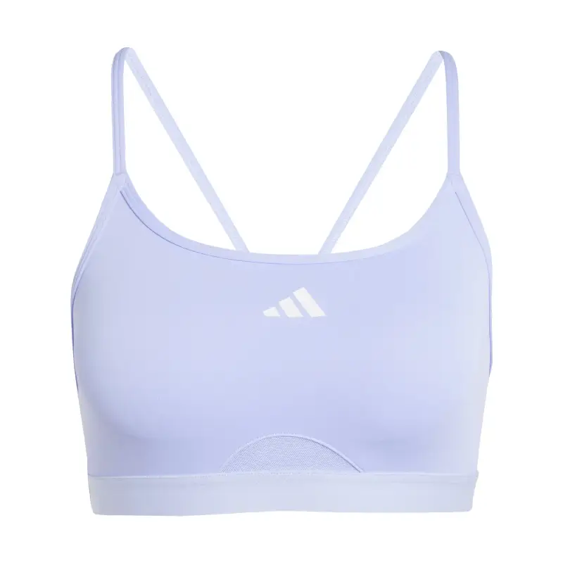 Adidas Reggiseno sportivo Aeroreact 3-Stripes