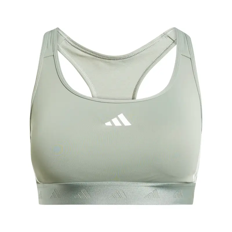 Adidas Reggiseno sportivo Powerreact Medium Support Hyperglam