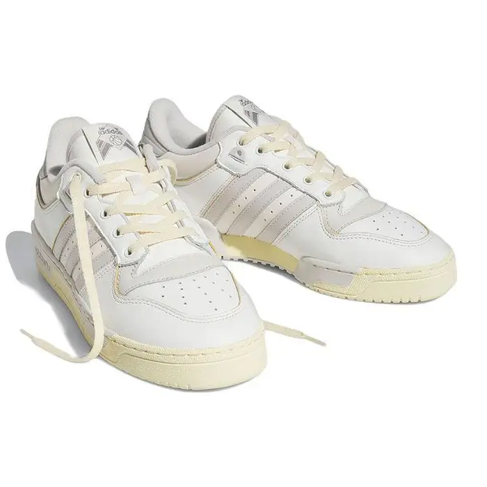 Rivalry Low 86 Bianco Core Grigio Sneakers Unisex Grigio-One Bianco Sporco GZ2556 40⅔