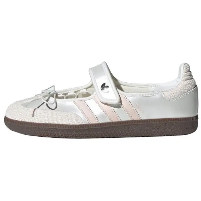 Samba Jane Bianco Gesso Quarzo Meraviglioso Sneakers da Donna Bianco Base JR4482
