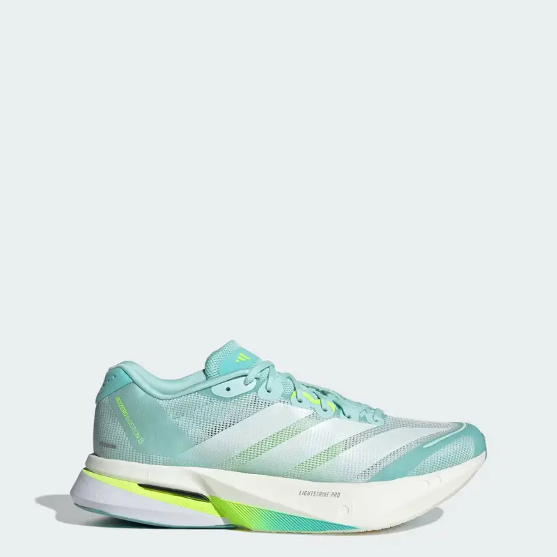 Adidas Scarpe Adizero Boston 13 Semi Flash Aqua