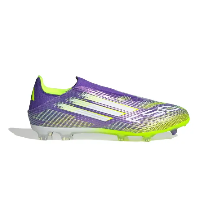 Scarpe calcio adidas F50 League sans lacets FG/AG Violet