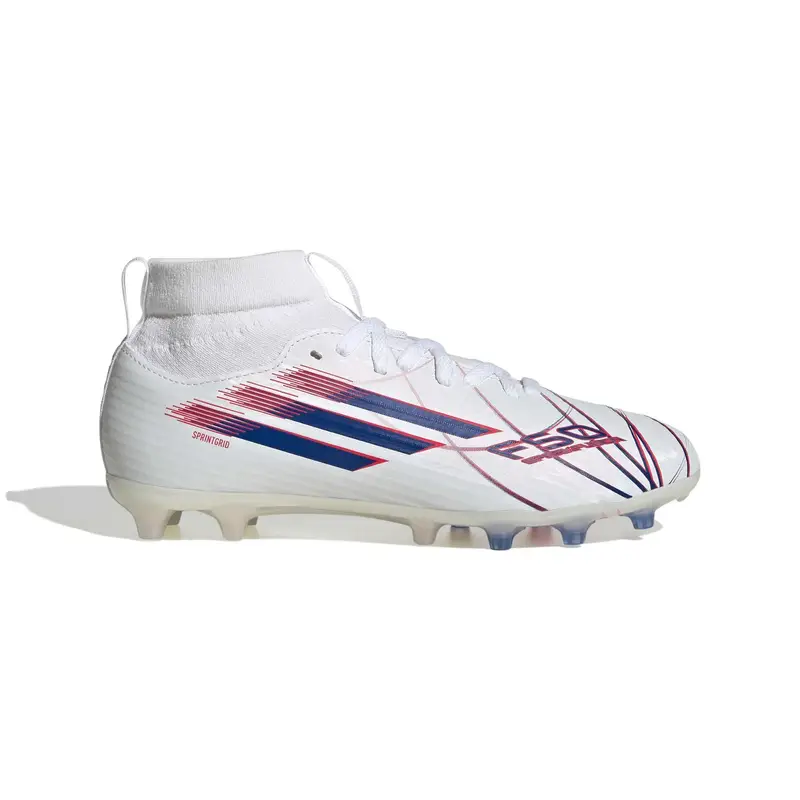 Adidas Scarpe calcio per bambini F50 Sparkfusion FG Blanc