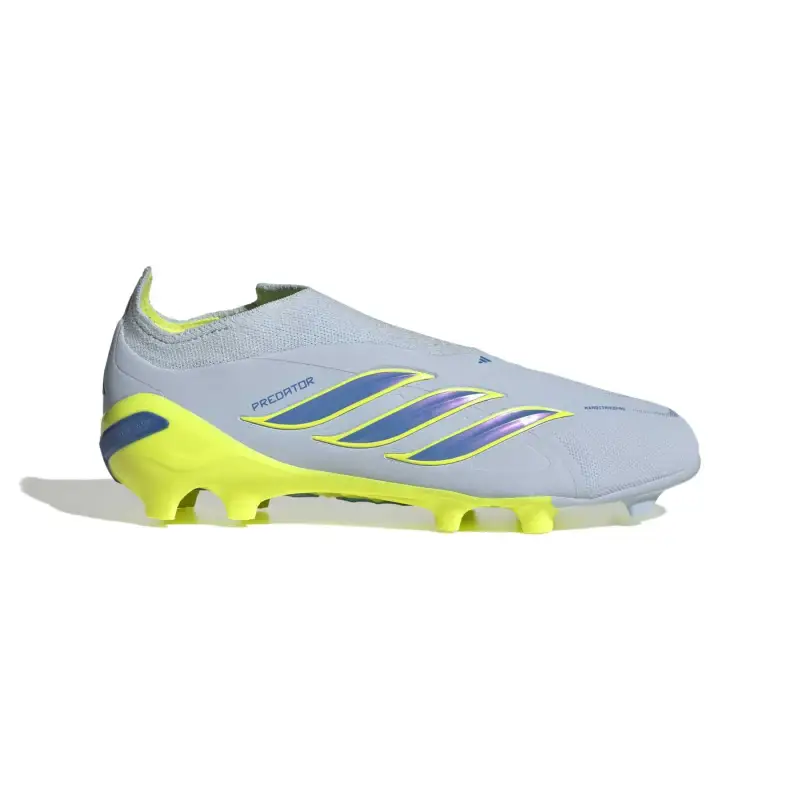 Adidas Scarpe calcio senza lacci per bambini Predator Elite FG Bleu