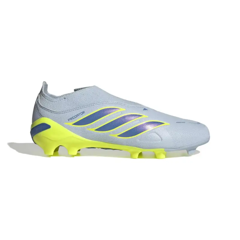 Adidas Scarpe calcio senza lacci per bambini Predator League FG Bleu
