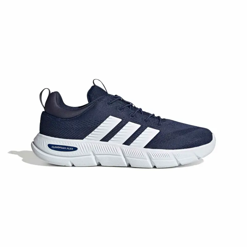 Adidas Sneakers Cloudfoam Flex Blu con Lacci Elasticizzati