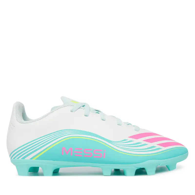 adidas Scarpe da calcio F50 Messi Club Firm Ground / Multi Ground JQ0950 Bianco