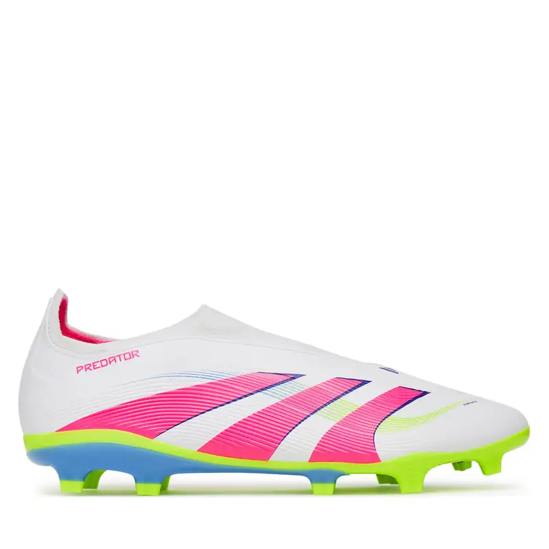 adidas Scarpe da calcio Predator League Laceless Firm/Multi-Ground ID3861 Bianco