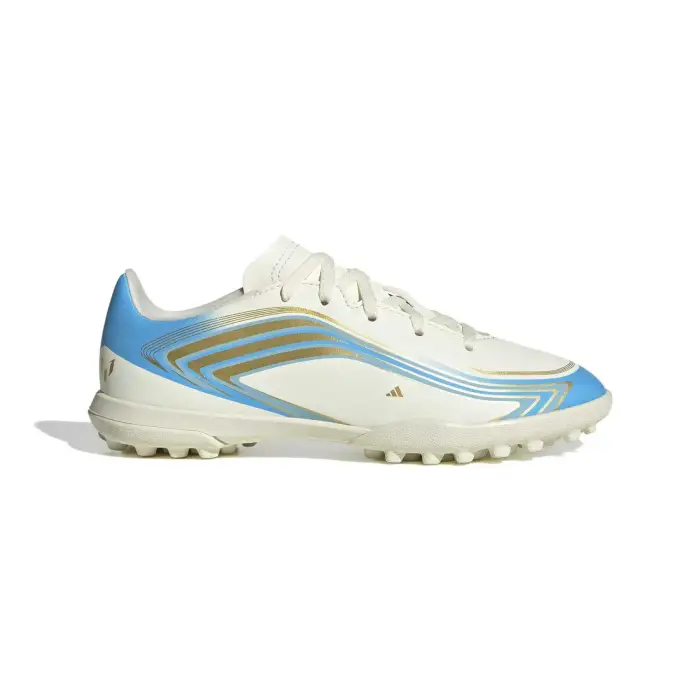 Adidas Scarpe da calcio bambino F50 Messi Club TF Beige