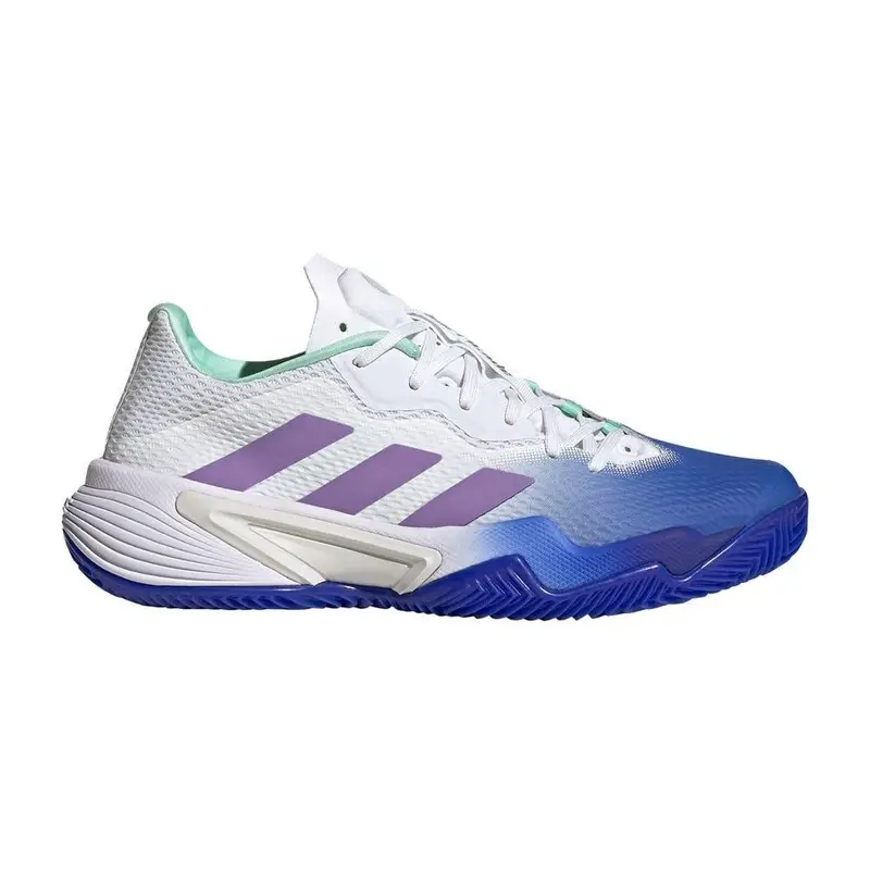Scarpe Da Donna Adidas Barricade Clay Hq8428 Bianche E Blu | Adidas Bianco