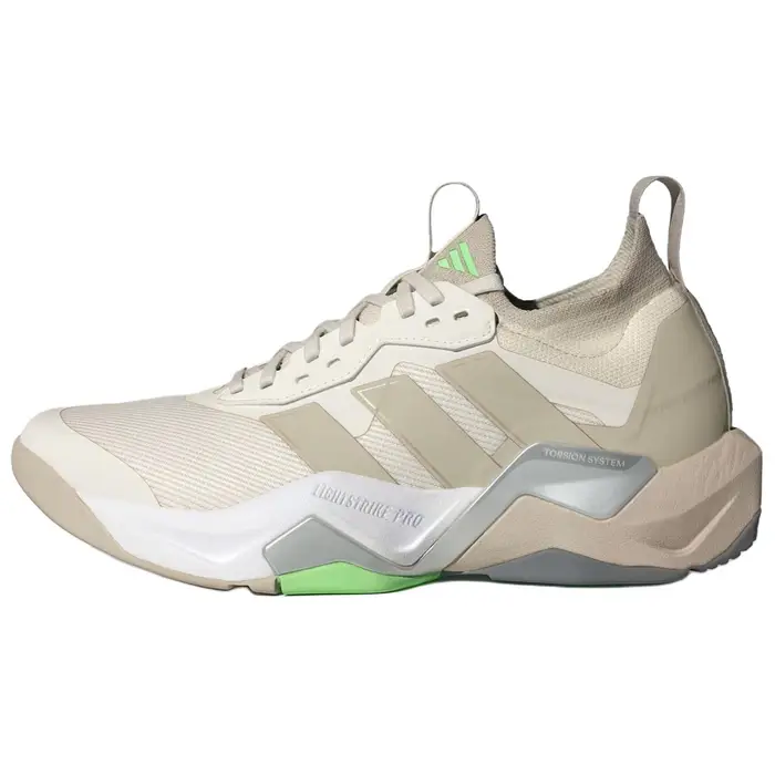 Scarpe da Ginnastica Donna Rapidmove ADV 2 HIIT Beige Lime Burst Crema Bianco Gesso JS3171 40
