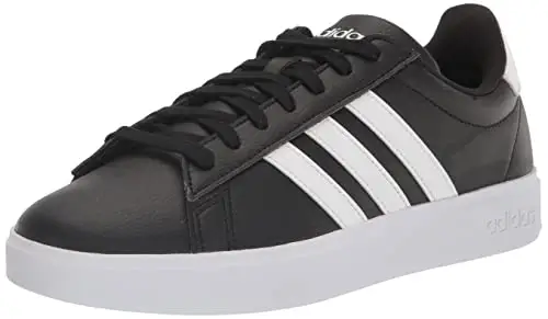 adidas Scarpe da Tennis Grand Court 2.0 da Uomo, Nucleo Nero/Bianco/Nero Ftwr, 48 EU